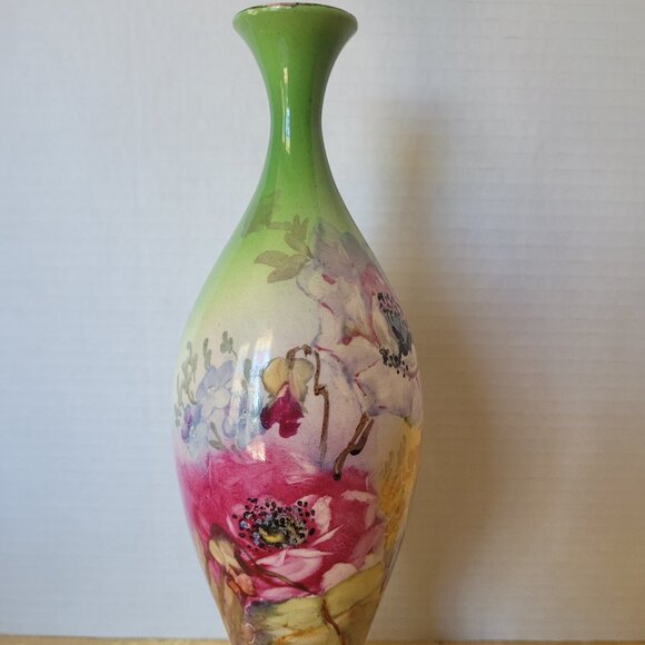 ca. 1895 ROYAL BONN GERMANY VASE - ARTIST SIGNED - PERFECT COND. - ESTATE FIND - Picture 1 of 8
